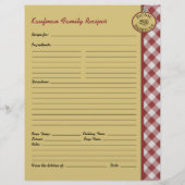 Picnic Barbecue Red Gecontroleerde aangepaste ontv (Achterkant)