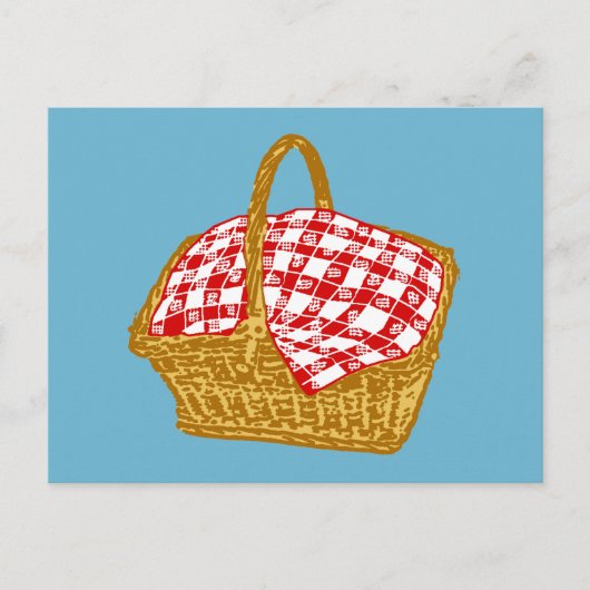 Picnic Basket Briefkaart (Voorkant)