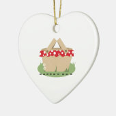 Picnic Basket Keramisch Ornament (Links)