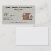 Picnic Basket & Watermeloen Visitekaartje (Voorkant / Achterkant)