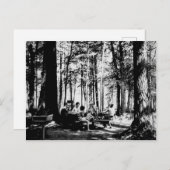  Picnic bij Gorge-Herfsten, Bovenop het schiereila Briefkaart (Voorkant / Achterkant)