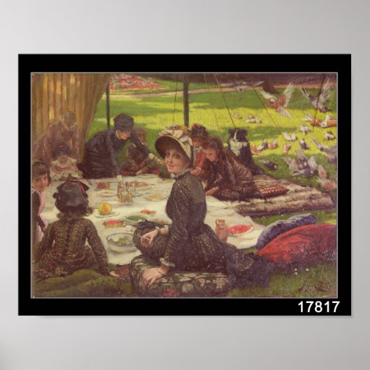 Picnic, c.1881-2 poster (Voorkant)