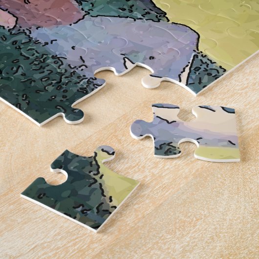 Picnic Chat Noir Legpuzzel (Zijkant)