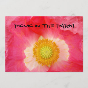 PicNic dans le parc ! Cartes d'invitation Fête du