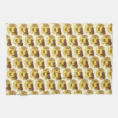 Picnic Frog leest een boek Theedoek (Horizontaal)