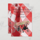 Picnic Kaart (Voorkant / Achterkant)