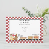 Picnic Kaart (Staand voorkant)