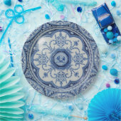 Picnic op Minton Holland Blue & White Paper 1896 Papieren Bordje (Feest)