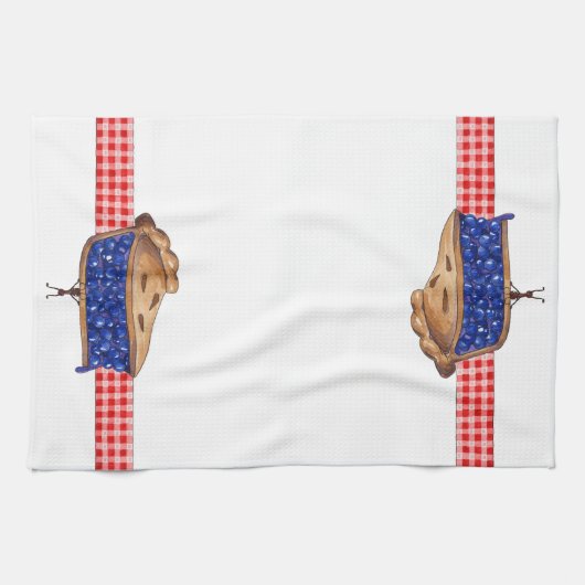 Picnic Pie - keukenhanddoek (Horizontaal)