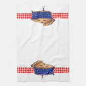 Picnic Pie - keukenhanddoek (Verticaal)