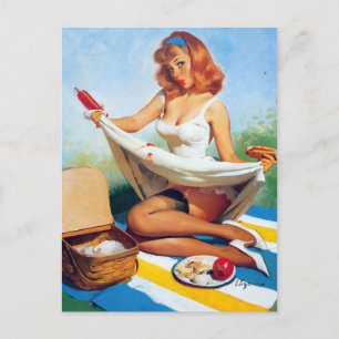 Picnic Spill omhoog Briefkaart