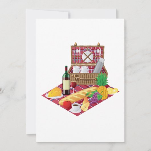 Picnic Time Kaart (Voorkant)