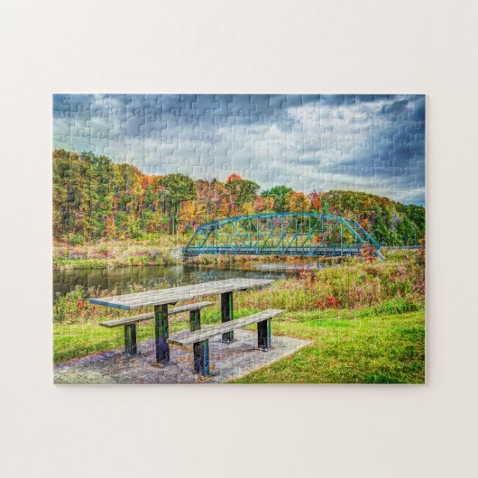 Picnic van de Pond Puzzle Legpuzzel (Horizontaal)