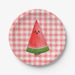 Picnic Watermelon Papieren Bordje
