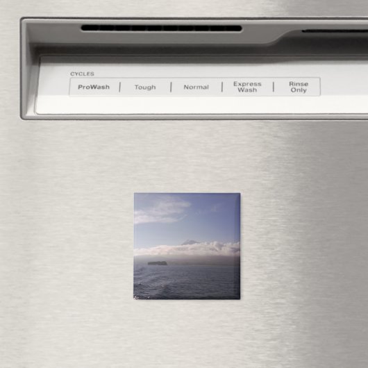 Pico Açores Magnet - Blue Sea Sky Mountain (In Situ (Lave-vaisselle))