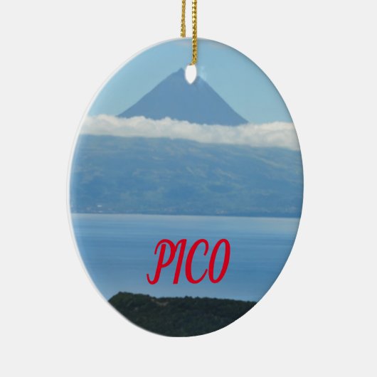 Pico Açores Ornement de Noël Panoramique (Droite)