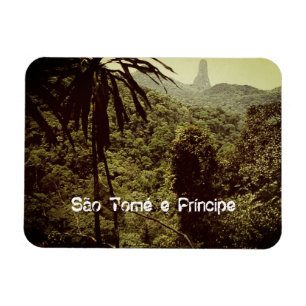 Pico Cão Grande - Sao Tomé en Principe Magneet