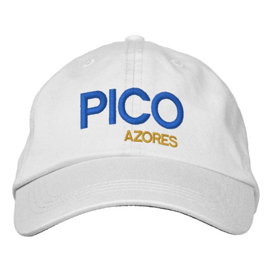 Pico Casquette coloré Pico Açores chapeau (Devant)