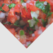 Pico de Gallo Tissuepapier (Detail)