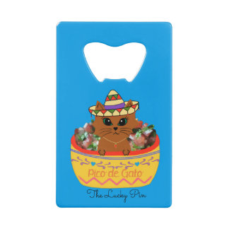 Pico de Gato-flesopener Kredietkaart Flessenopener