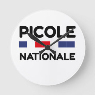 Picole Municipale – grappige humoristische kussen Ronde Klok
