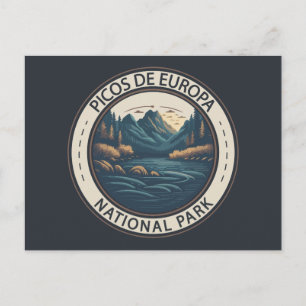 Picos de Europa National Park Spain Revel Art Briefkaart