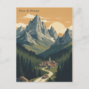 Picos de Europa, Spanje Briefkaart