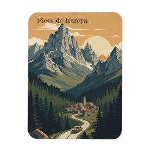 Picos de Europa, Spanje Magneet