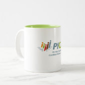 PICPA-Mok Tweekleurige Koffiemok (Voorkant links)