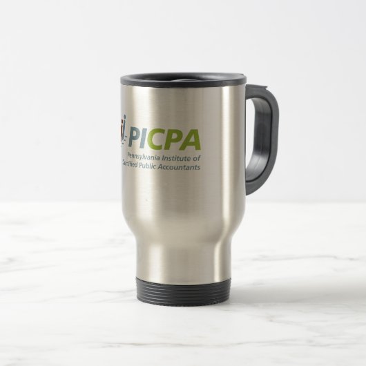 PICPA Mug isolée (Devant droit)