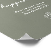 Pics of het gebeurde niet wegwerp camera bruiloft poster (Hoek)