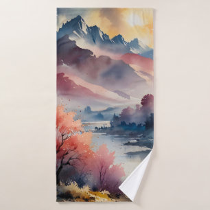 Pics Pastel et eaux calmes