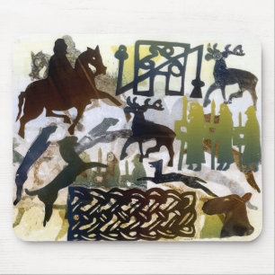 Pict-symbolen en lacing muismat