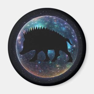 Pictish Boar Space Orb Magneet