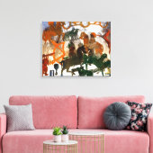 Pictish Heritage Canvas Afdruk (Insitu (Woonkamer))