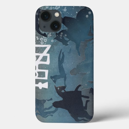 Pictish Hunting Scene Case-Mate iPhone Case (Achterkant)