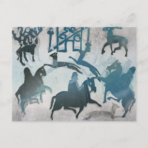 Pictish Hunting Scene III 1995 Briefkaart
