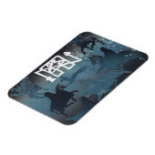 Pictish Hunting Scene Magneet (Linkerzijde)