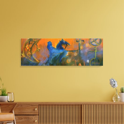 Pictish Magic Canvas Afdruk (Insitu (Woonkamer))