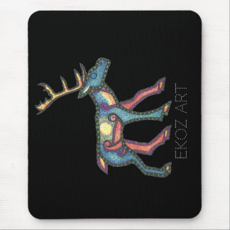 Pictish Stag Sun Muismat