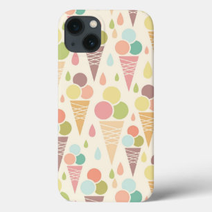 Pictocrèmekegelpatroon iPhone 13 Hoesje