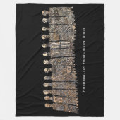 Pictografen, Cara Pintada, Sonora, Mexico Fleece Deken (Voorkant)