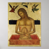 Pictogram dat Christus in de graftomaat toont Poster (Voorkant)