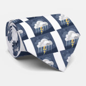 Pictogram Ernstig Storm Stropdas (Opgerold)