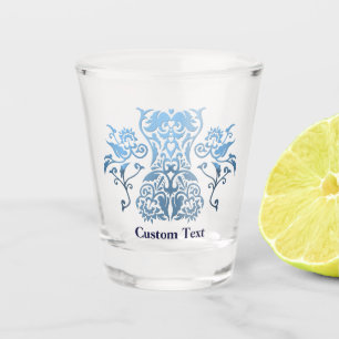 Pictogram Floral Corset Damask Shot Glas