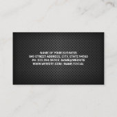 Pictogram | Geperforeerd vlees Visitekaartje (Achterkant)