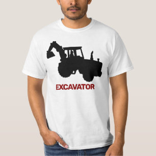 Pictogram graafmachine t-shirt