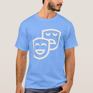 pictogram masker pictogram theater pictogram gezin t-shirt