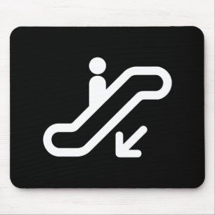 Pictogram Mousepad omlaag Muismat