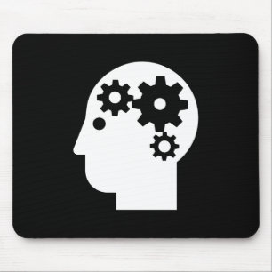 Pictogram Mousepad voor geestelijke gezondheid Muismat